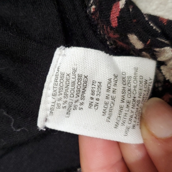 Free People Floral Print Ruched Bodycon Mini Skirt - Picture 5 of 9